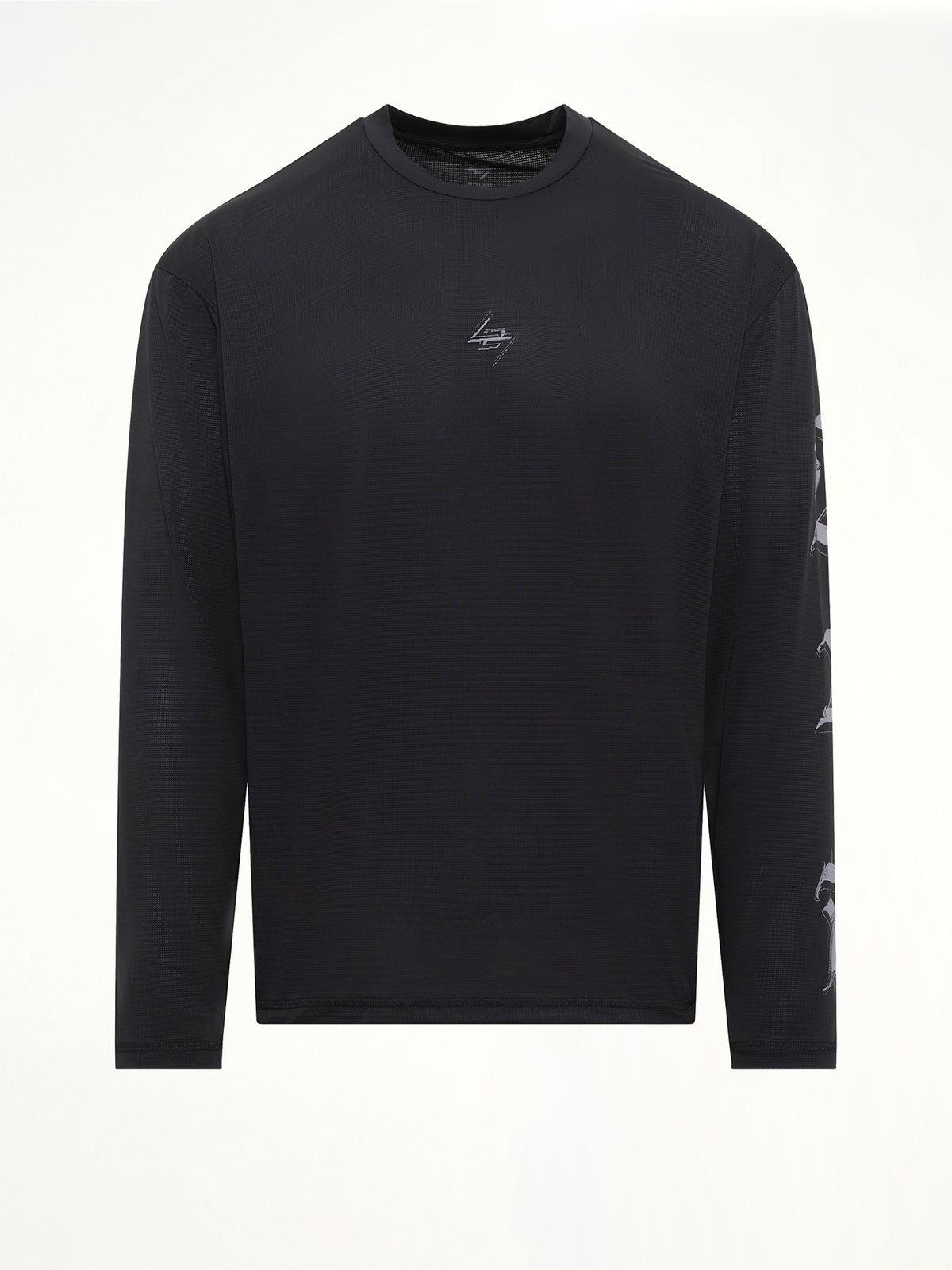 247 Knight LS T-Shirt in Jet Black