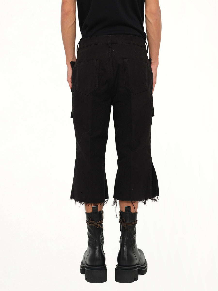 Cargo Bolan Cutoffs in Black