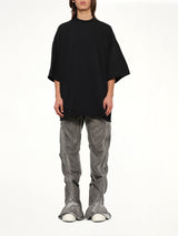 Heavy Jersey Tommy T-Shirt in Black