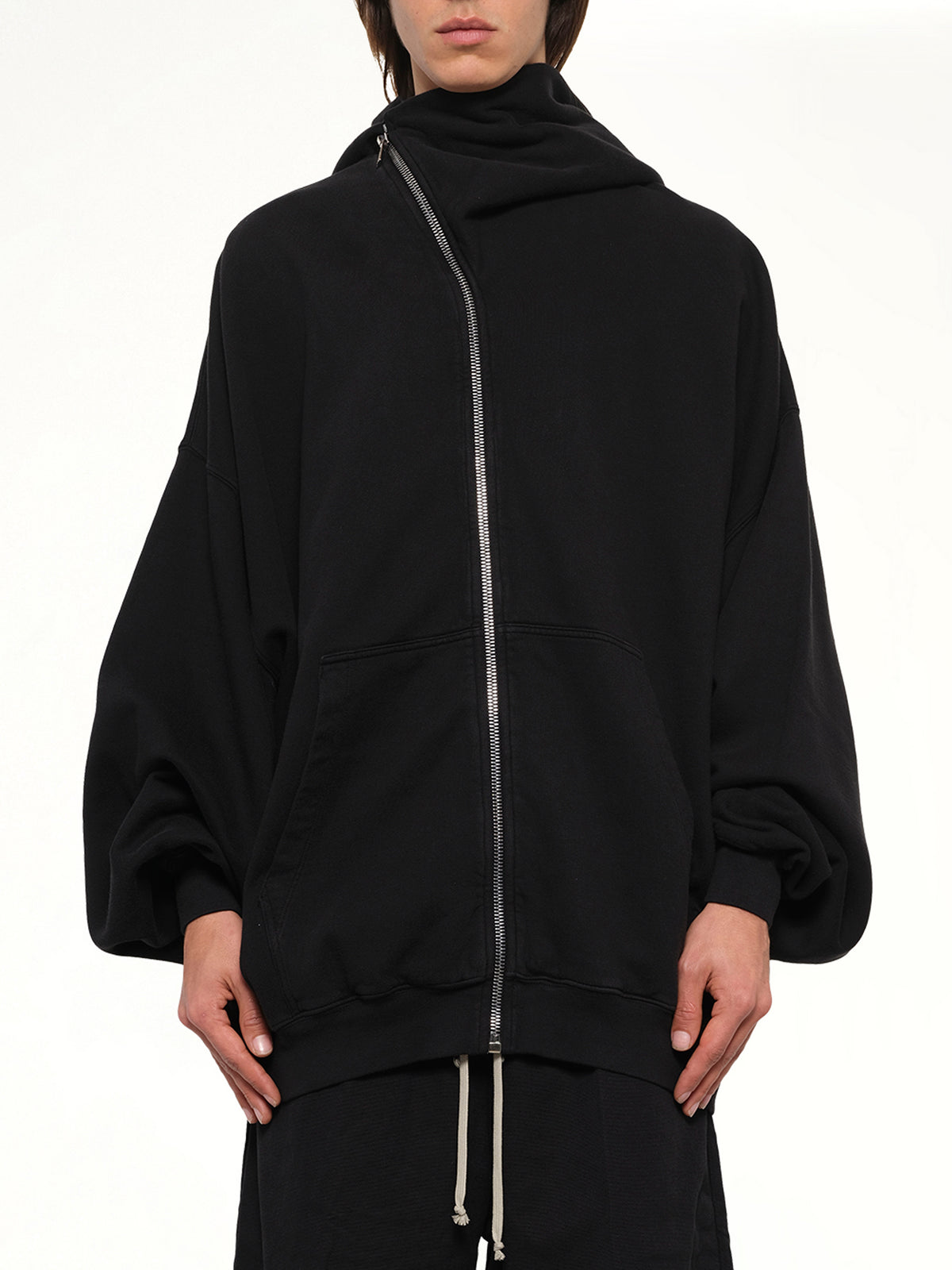 Mountain Hun Hoodie in Black