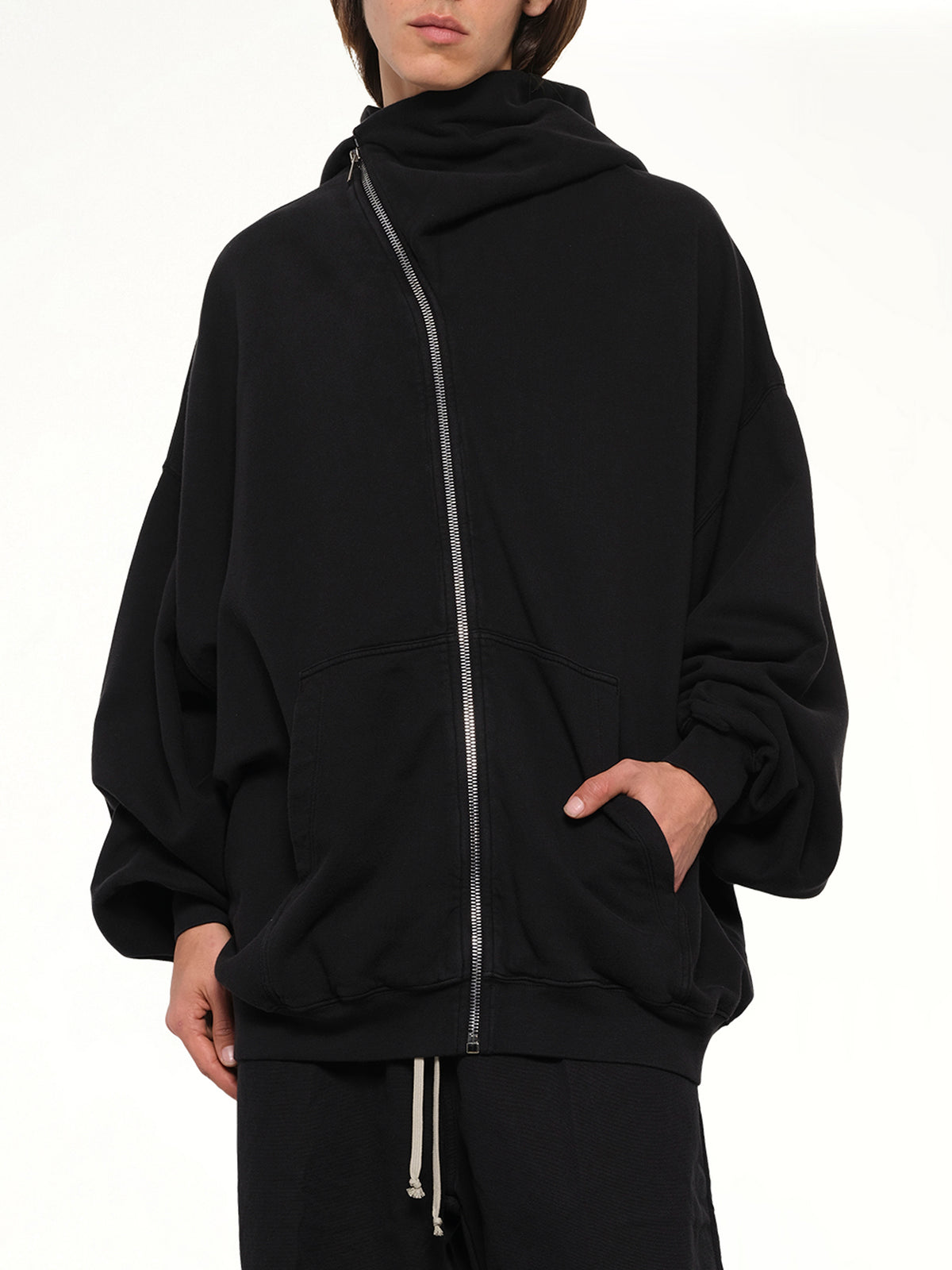 Mountain Hun Hoodie in Black