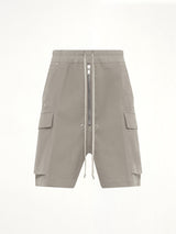 Brushed Twill Cargobela Shorts in Dark Pearl