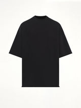 Heavy Jersey Tommy T-Shirt in Black