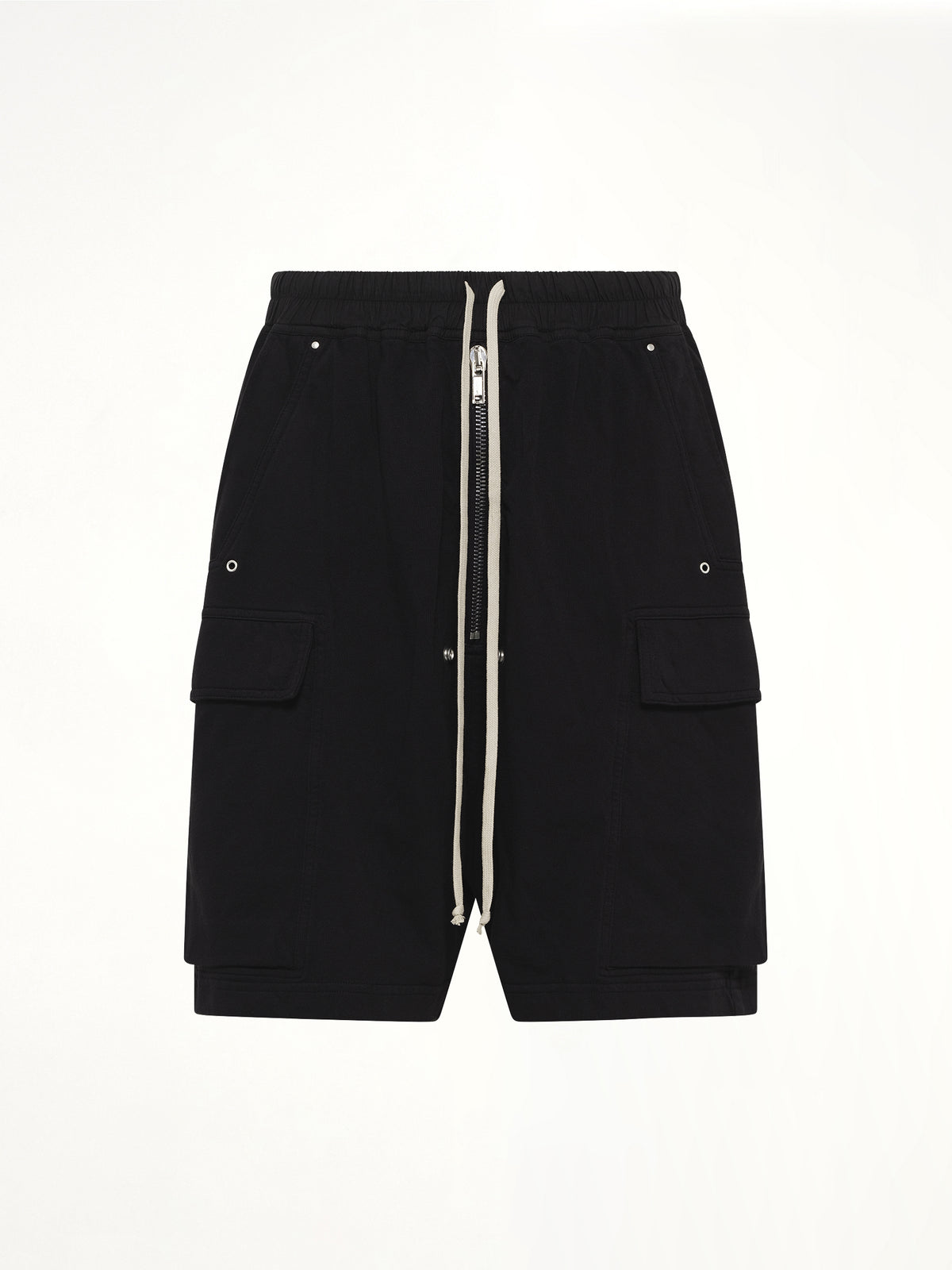 Heavy Jersey Cargobela Shorts in Black