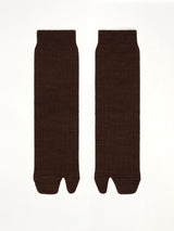 Tabi Socks Short in Tobacco