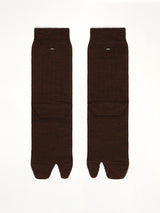 Tabi Socks Short in Tobacco