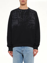 Number Sweatshirt in Black