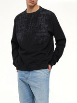 Number Sweatshirt in Black