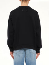 Number Sweatshirt in Black