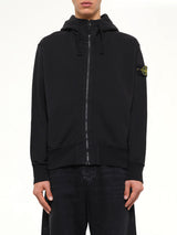 6100009 Organic Cotton Hoodie in Black