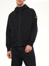 6100009 Organic Cotton Hoodie in Black
