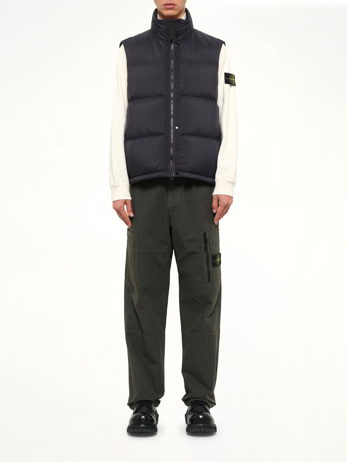 G100004 Matt Ripstop Cordura Vest in Black
