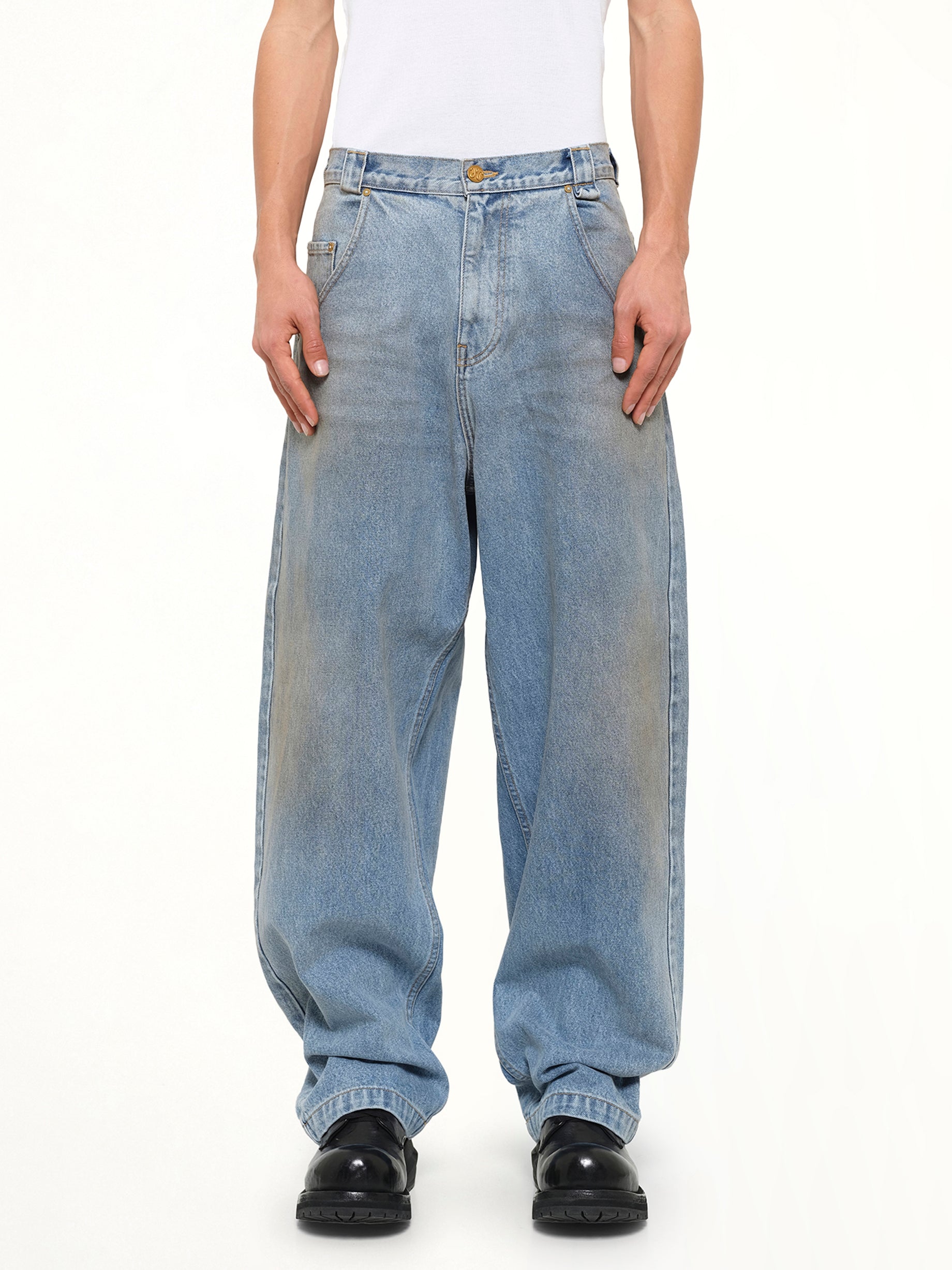 True Bad Boy Denim Jean in Blue Denim