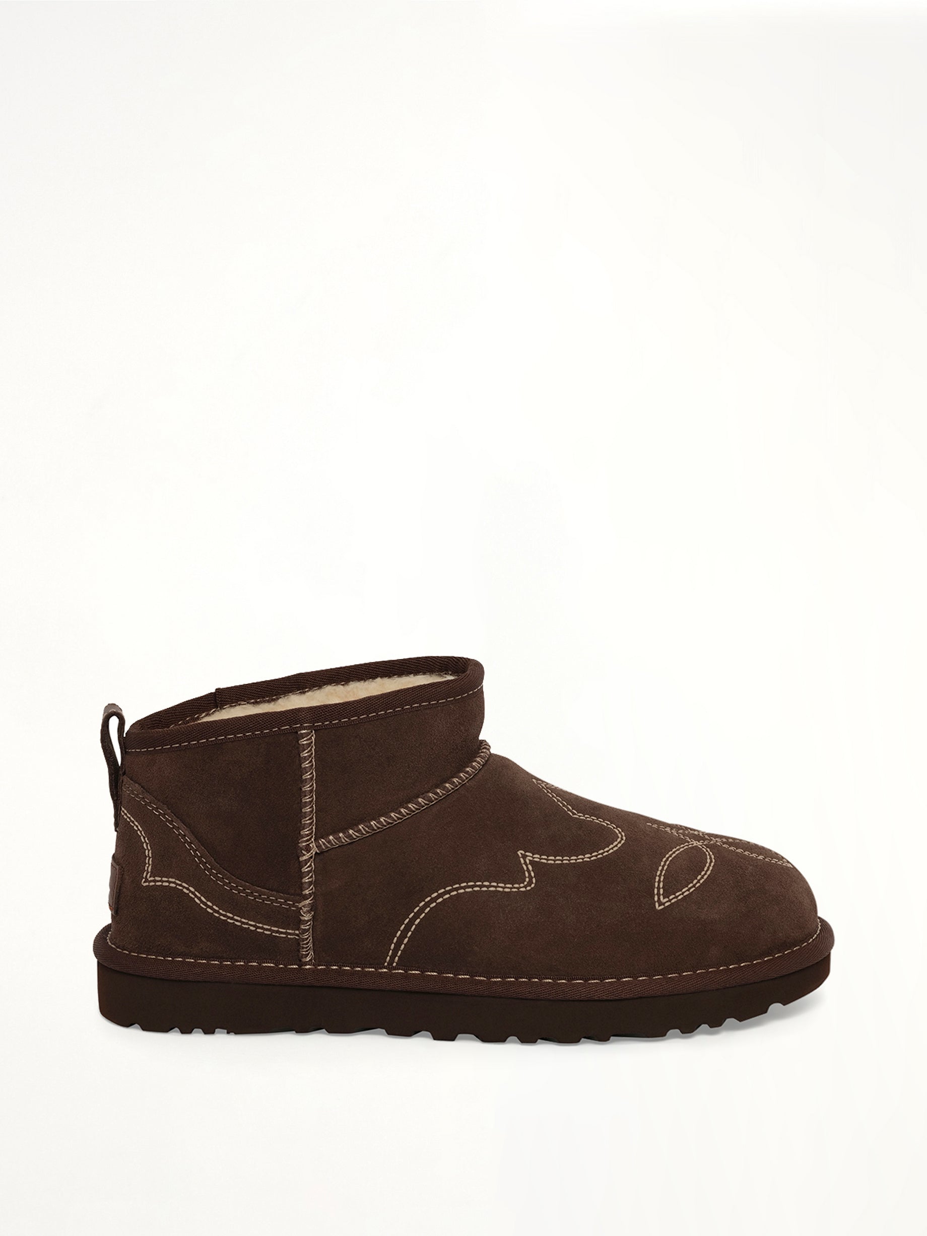 Classic Ultra Mini Western Boots in Burnt Cedar