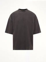 Heavy Boxy T-Shirt in Washed Black