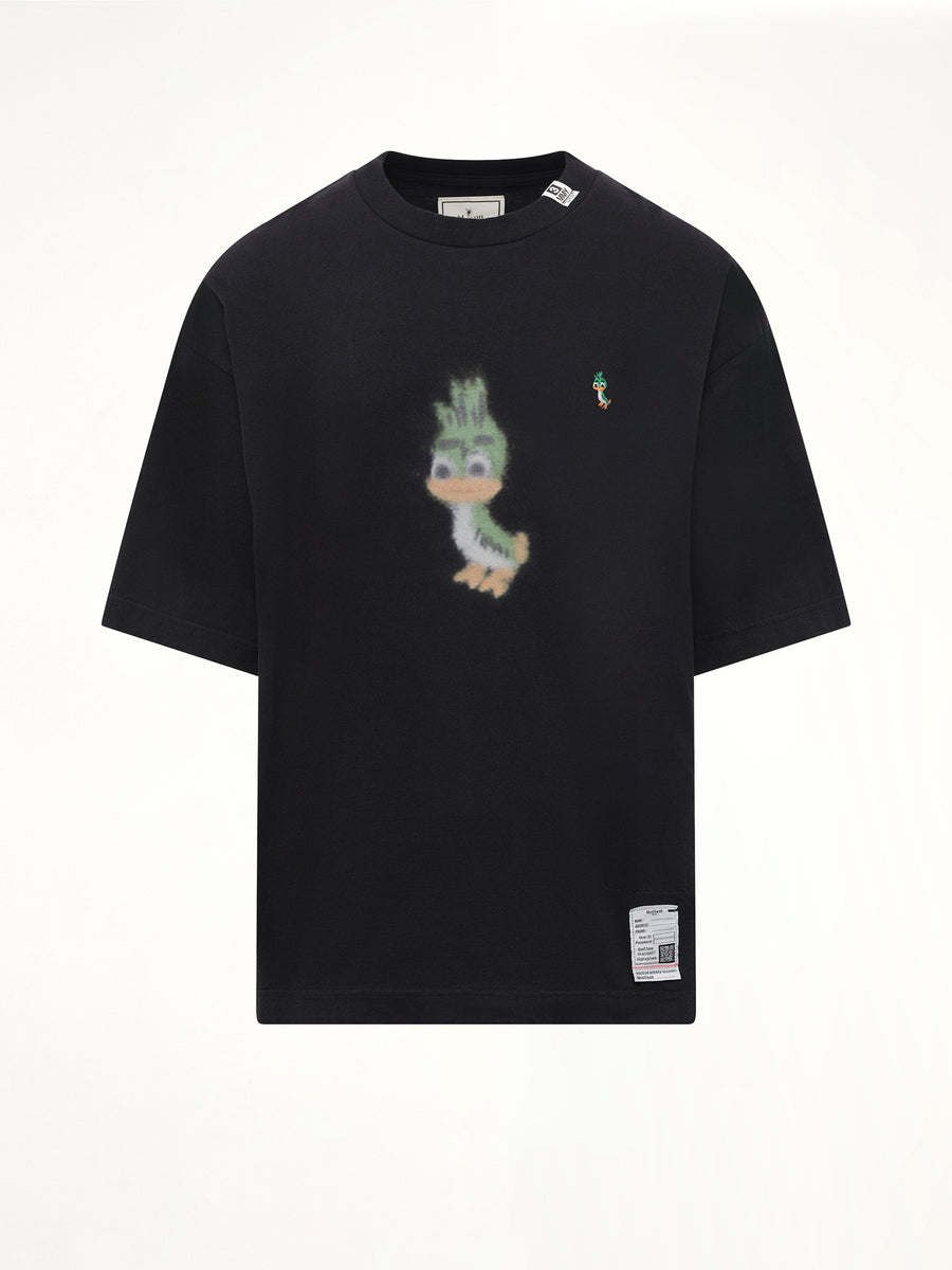 Leon Printed T-Shirt in Black