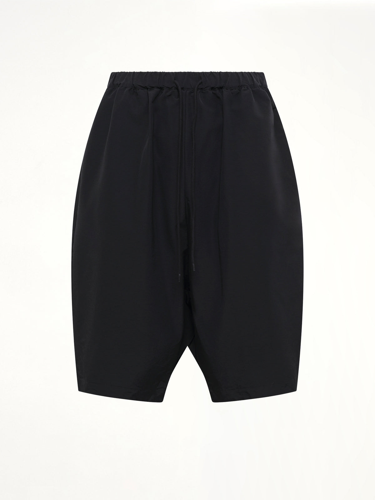 Nylon Taper Short in Black