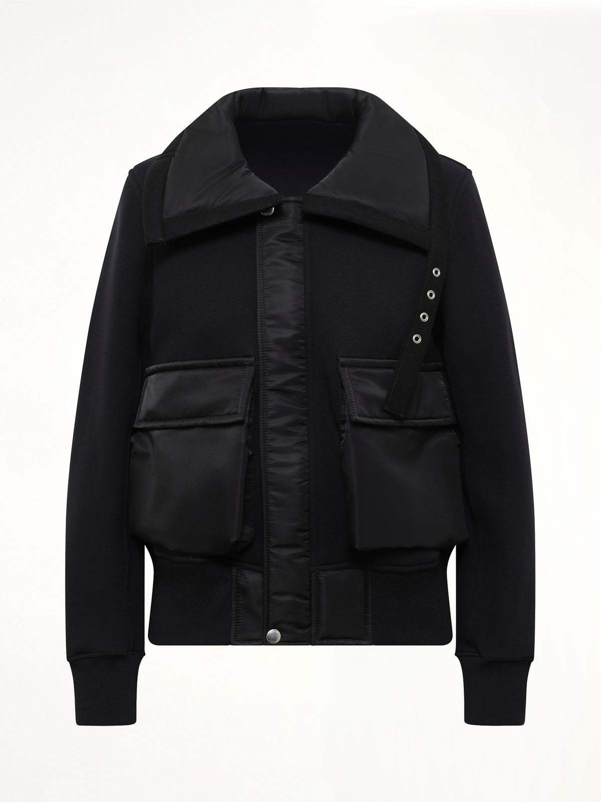 Sponge Sweat Blouson in Black