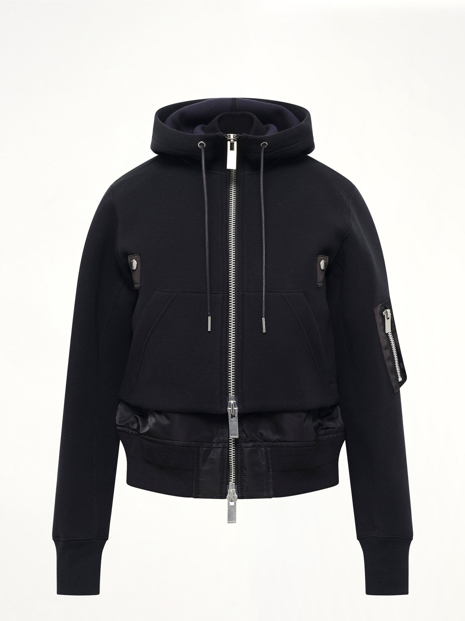 Sponge Sweat Hoodie in Black