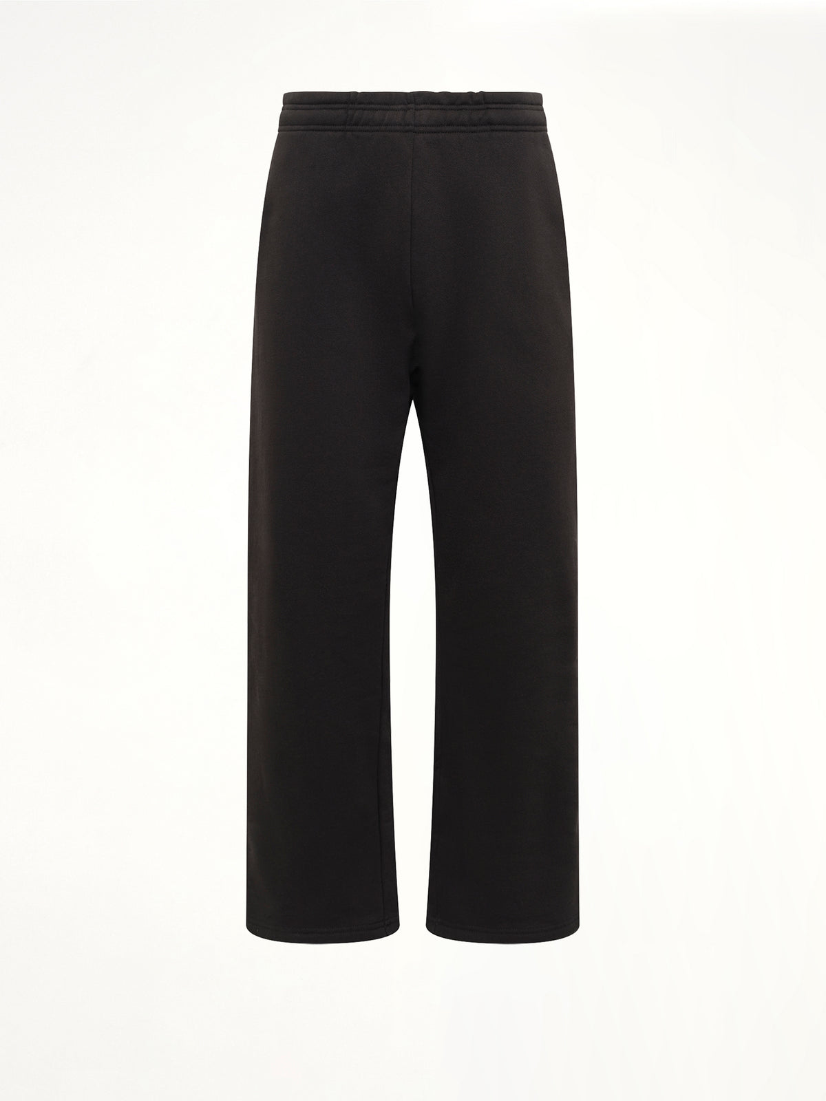 Straight Leg Sweatpant in Black