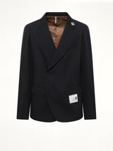 Switch Front Blazer in Black