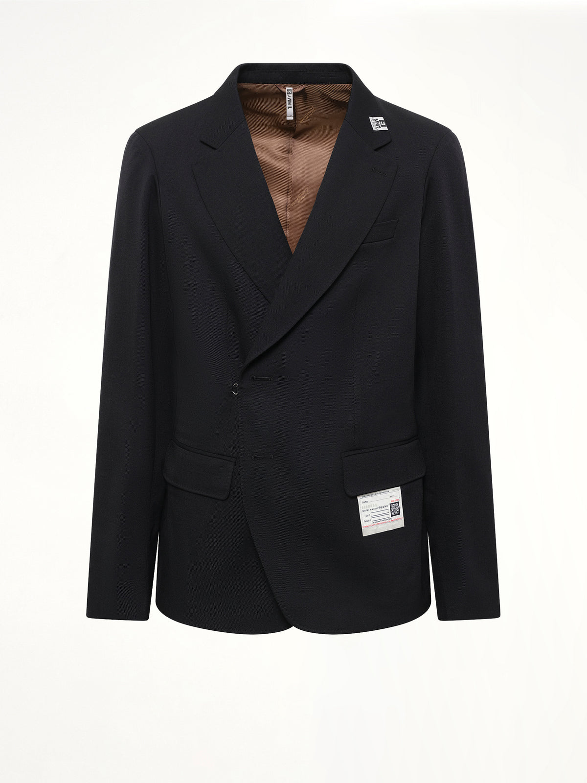 Switch Front Blazer in Black