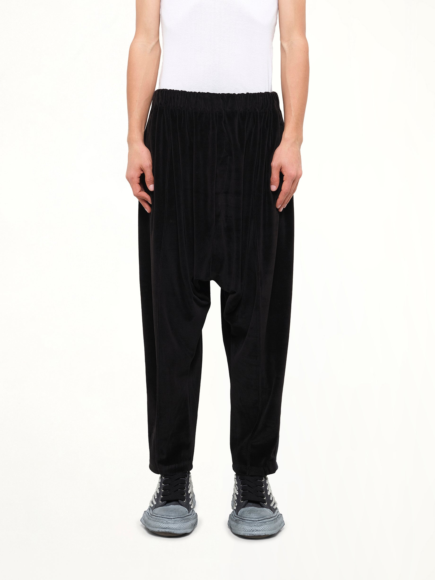 Bubblegum Inflated Track Pants in Black