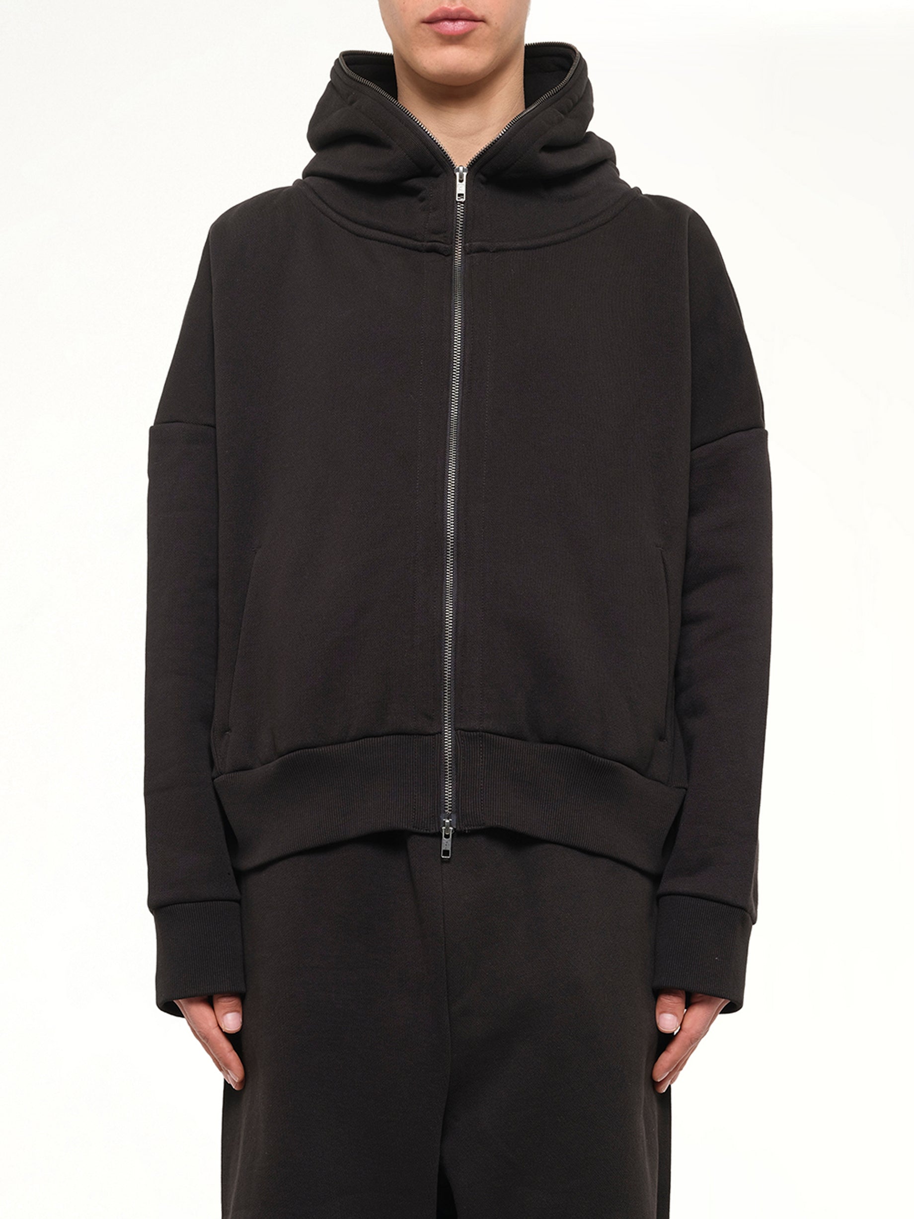 Eternal Zip Hoodie in Black