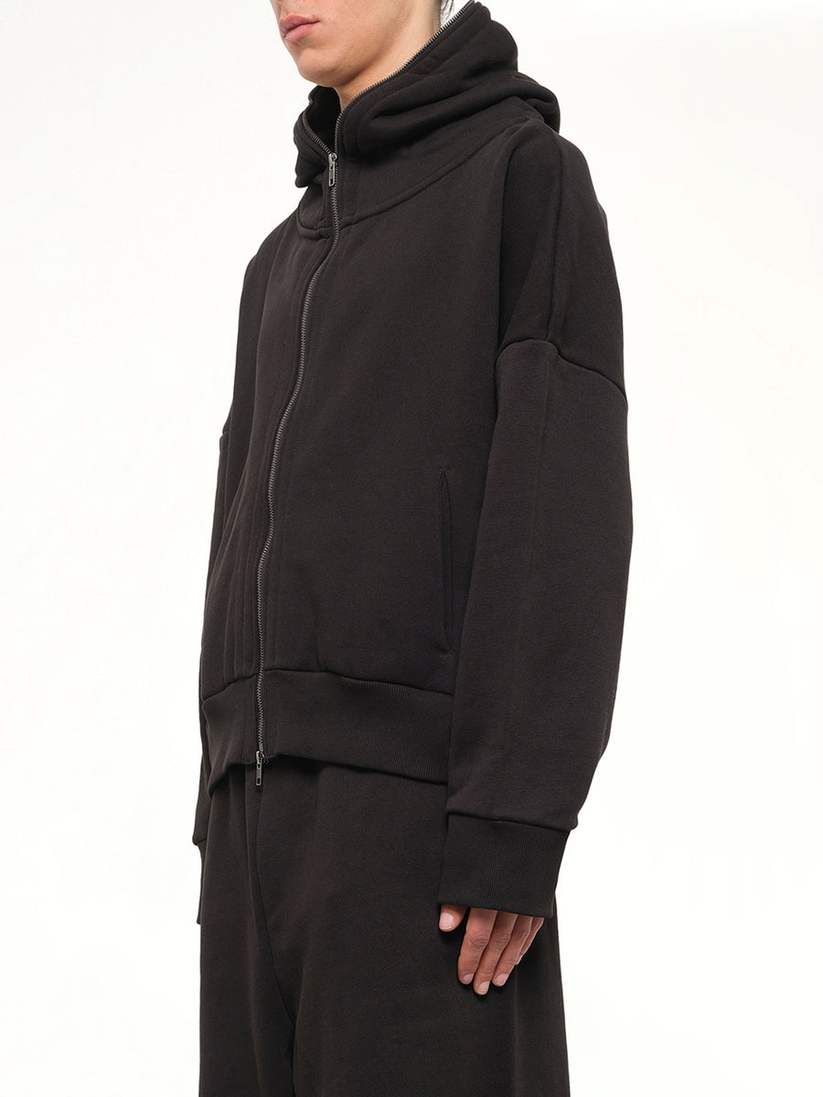 Eternal Zip Hoodie in Black