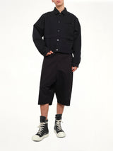 Hatch Jacket Cotton in Black