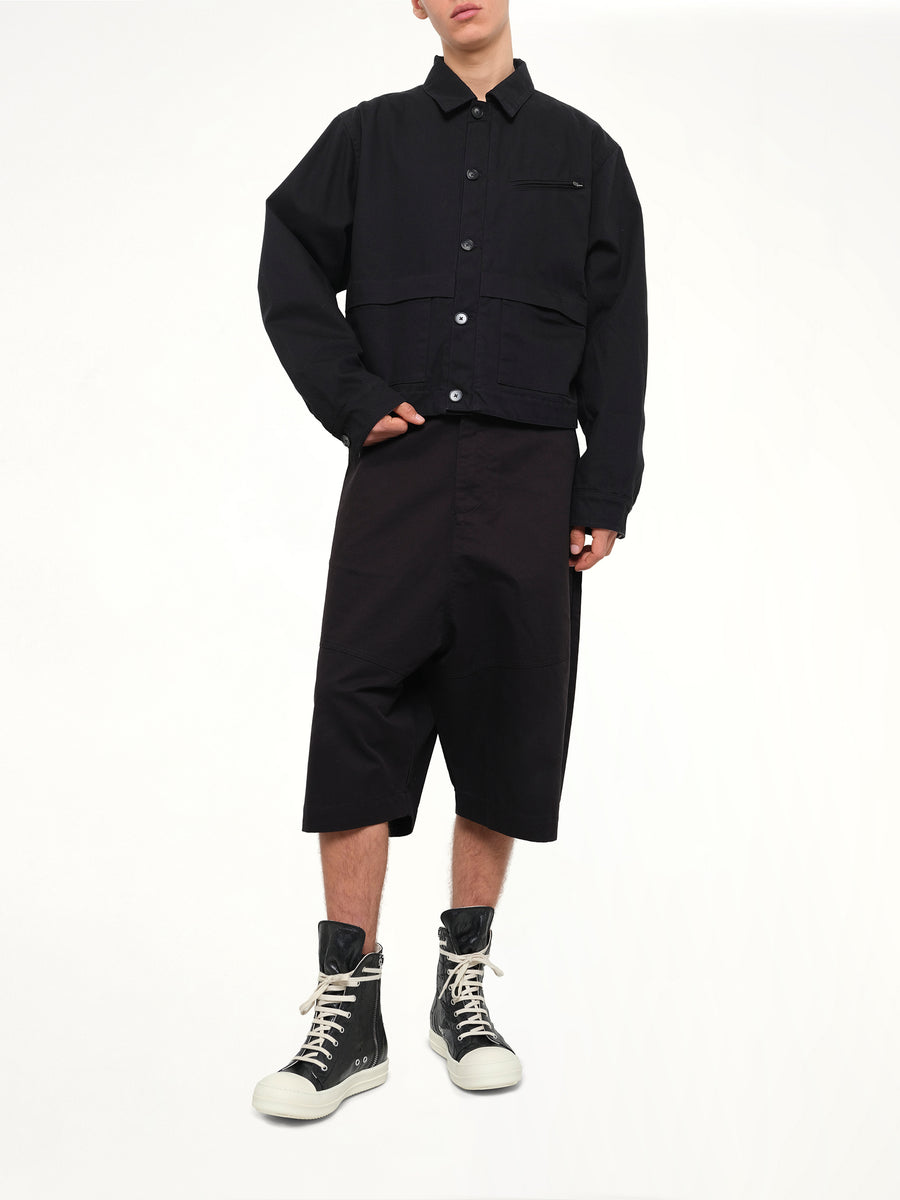 Hatch Jacket Cotton in Black
