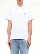Ami De Coeur Polo in White