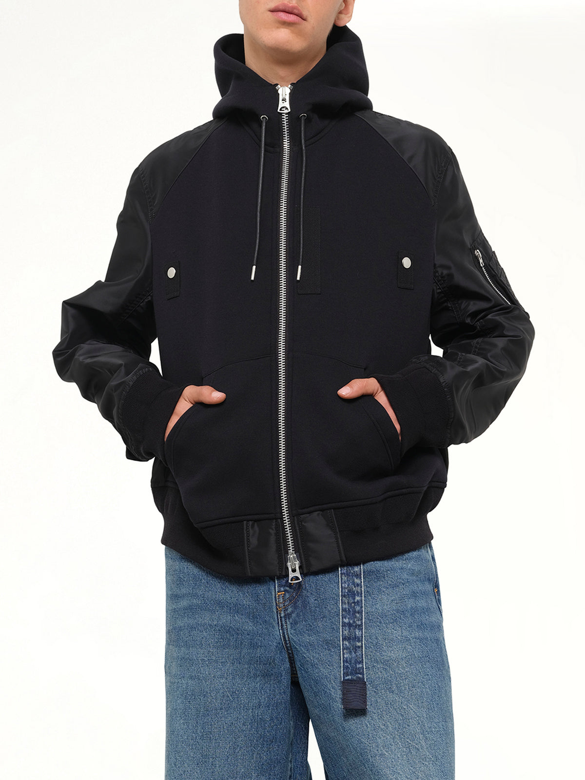 Sponge Sweat Hoodie in Black