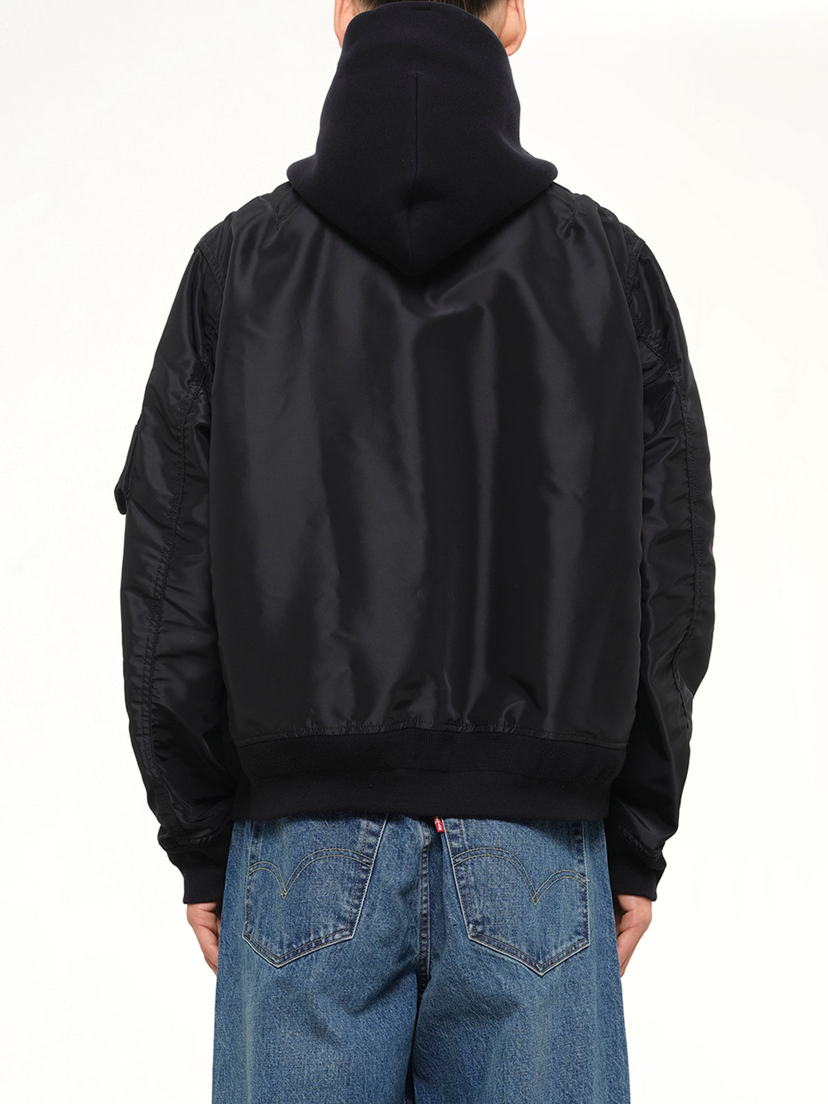Sponge Sweat Hoodie in Black