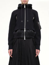Sponge Sweat Hoodie in Black