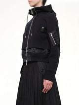 Sponge Sweat Hoodie in Black