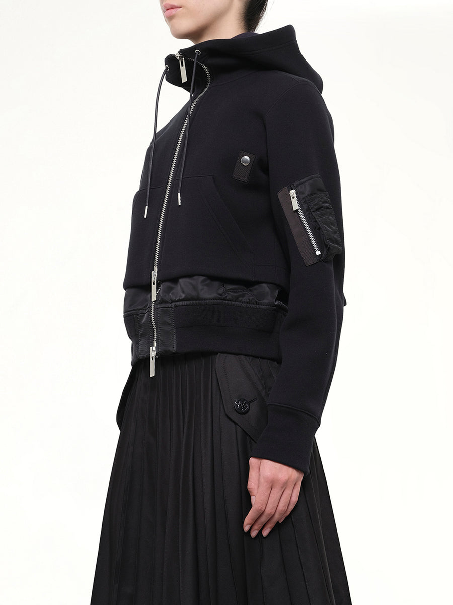 Sponge Sweat Hoodie in Black