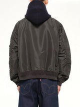 Sponge Sweat Hoodie in Navy/Dark Khaki