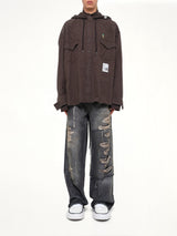 Sweat Hoodie L/S Shirts in Black