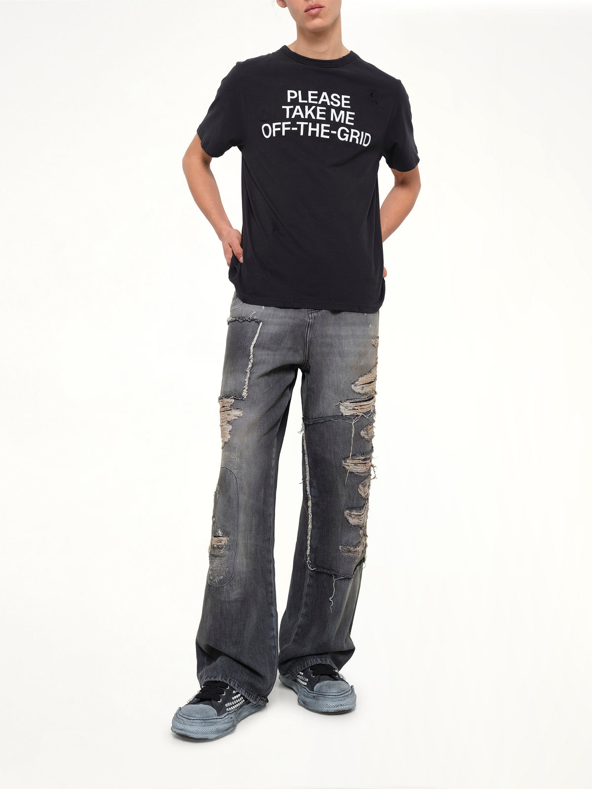 Wald Off-Grid T-Shirt in Black