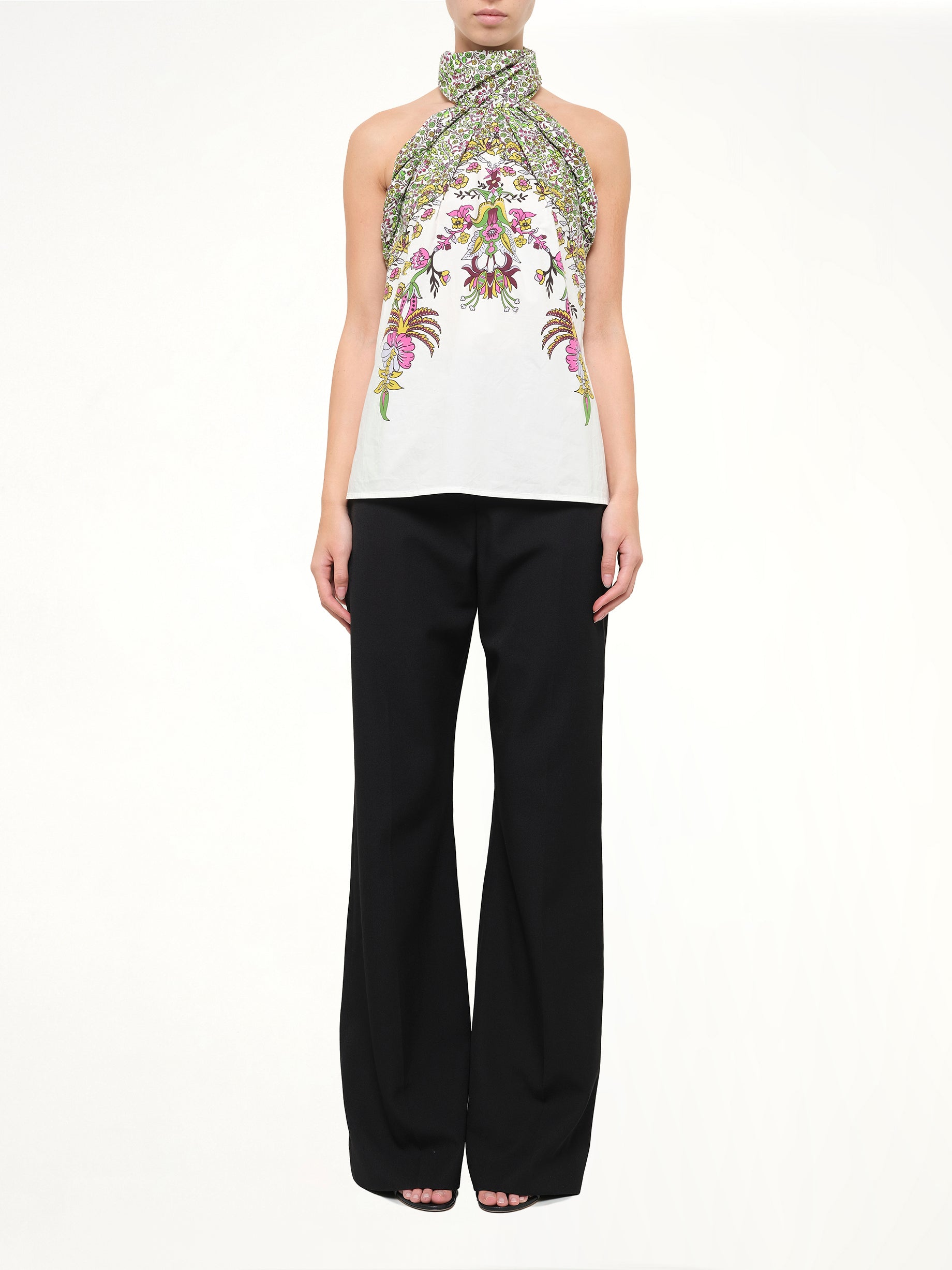 Podium L15 Twisted Top in White