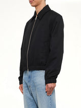 Ami De Coeur Padded Zipped Jacket in Black