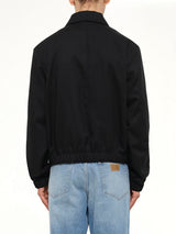 Ami De Coeur Padded Zipped Jacket in Black