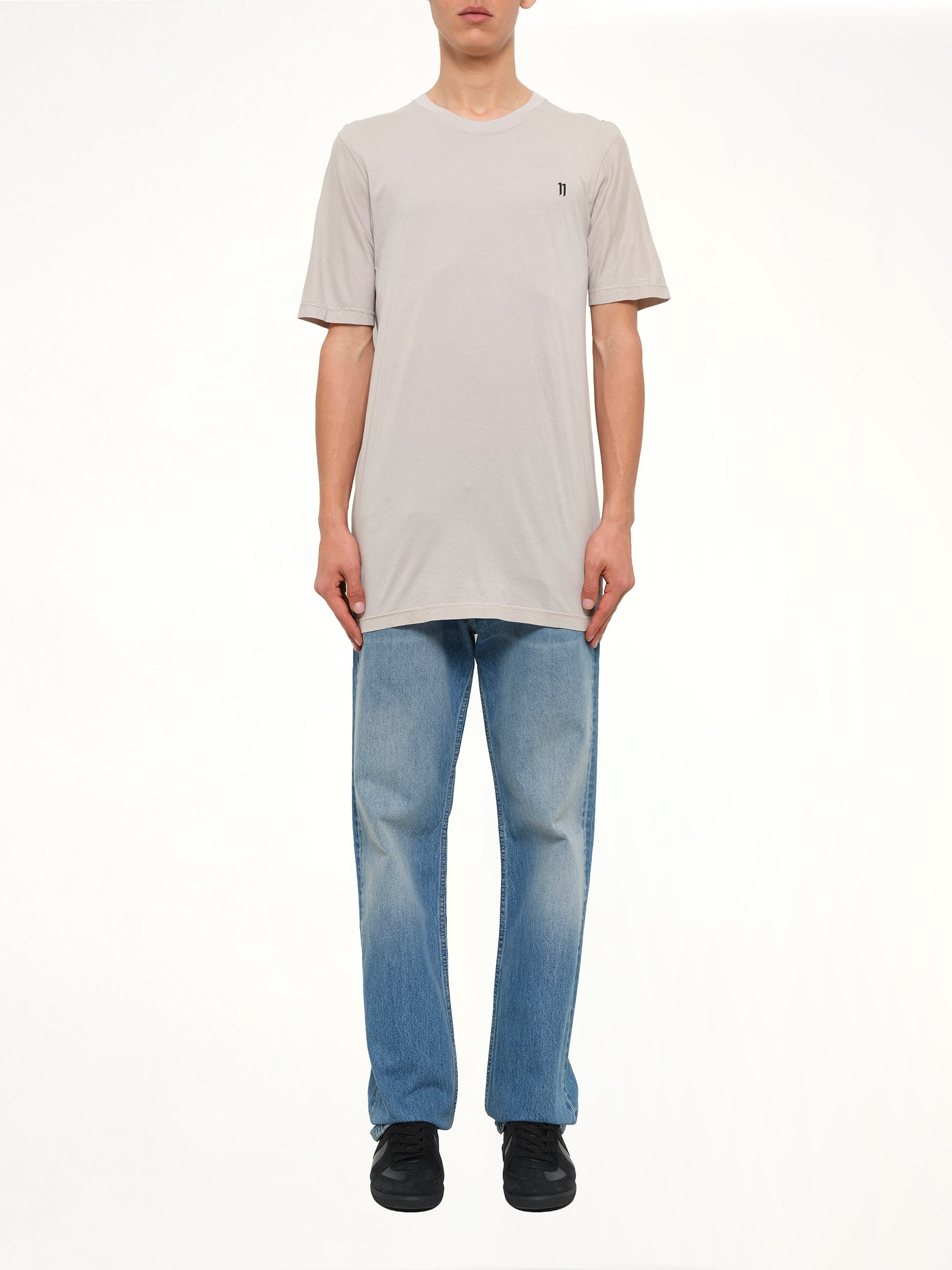11 By BBS Logo T-Shirt in Grey