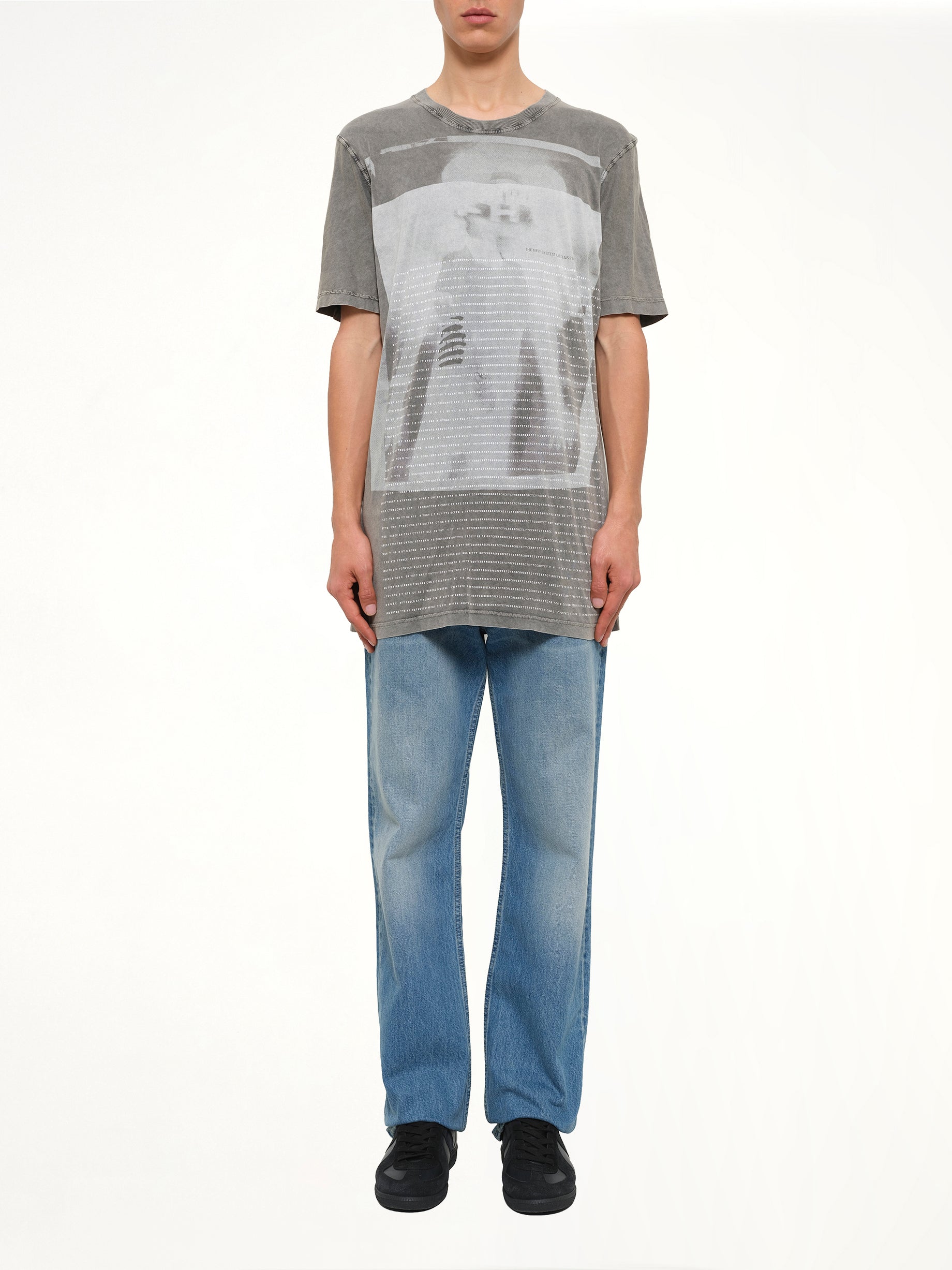 Dye Pattern T-Shirt in Acid