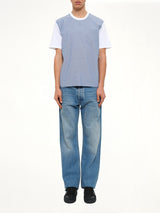 T-Shirt Rond in White