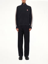 Cafe Culture Track Jacket in Navy