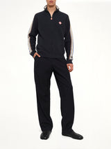Cafe Culture Track Jacket in Navy