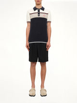 Cafe Stripe Polo Shirt in Multicolour