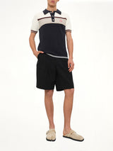 Cafe Stripe Polo Shirt in Multicolour
